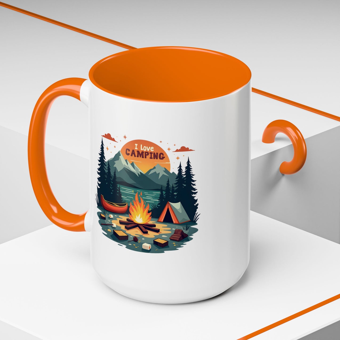 Adventure Mug - I Love Camping