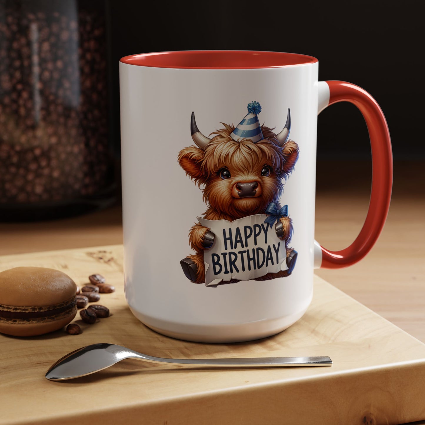 Birthday Mug - Highland Clipart