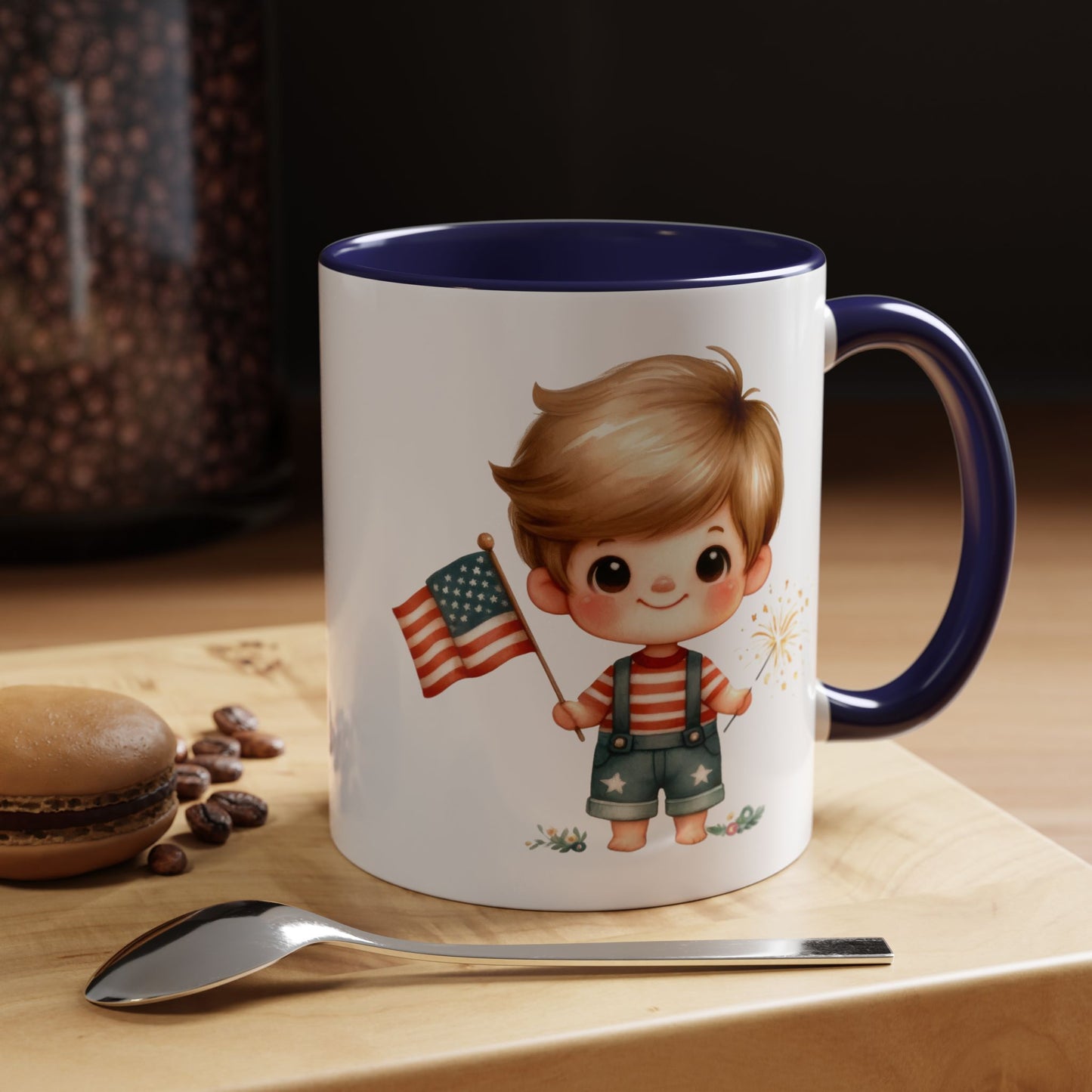 4th of July - American Boy Flag 2
