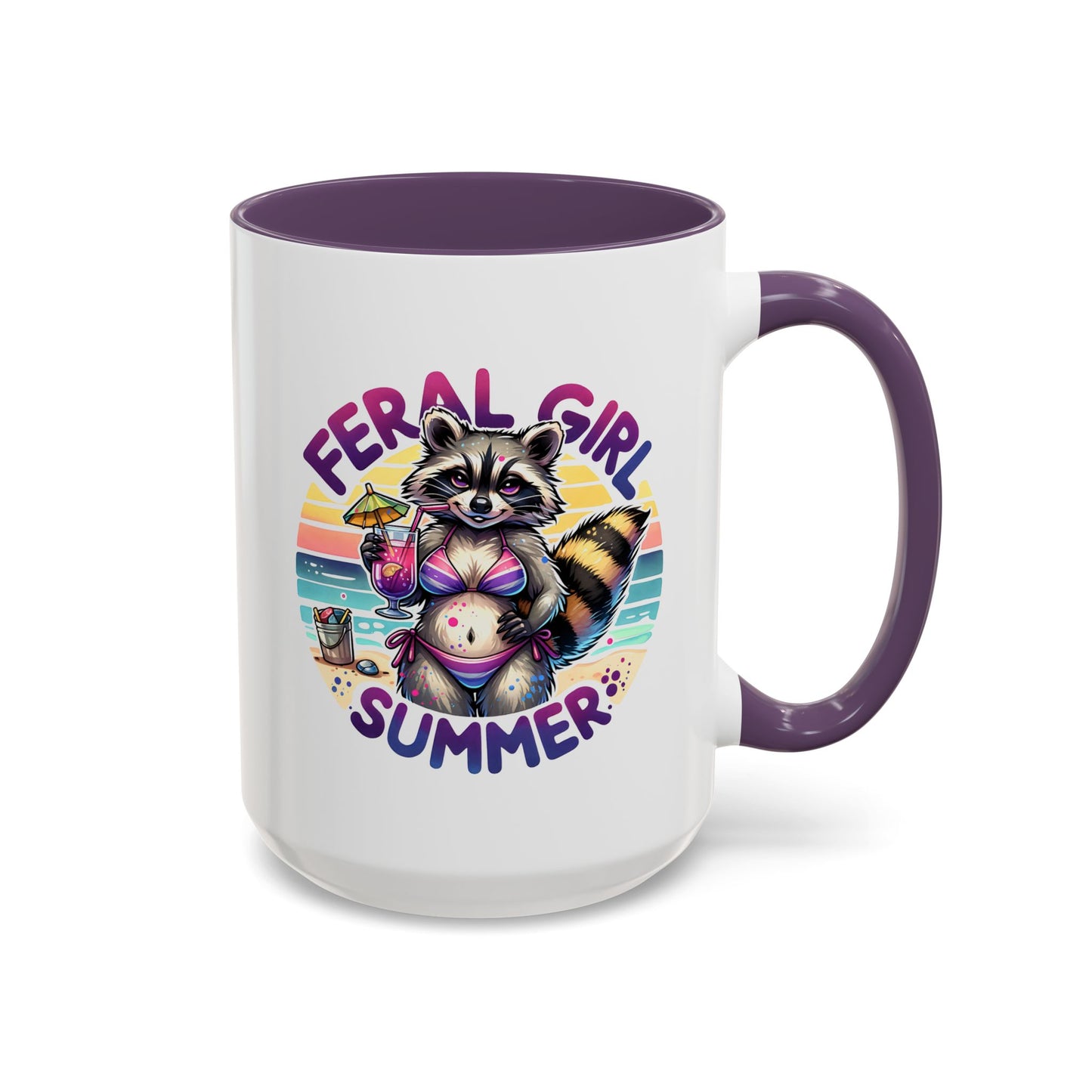 Humor Mug - Feral Girl Summer