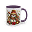 Christmas Mug - Gold Snowman