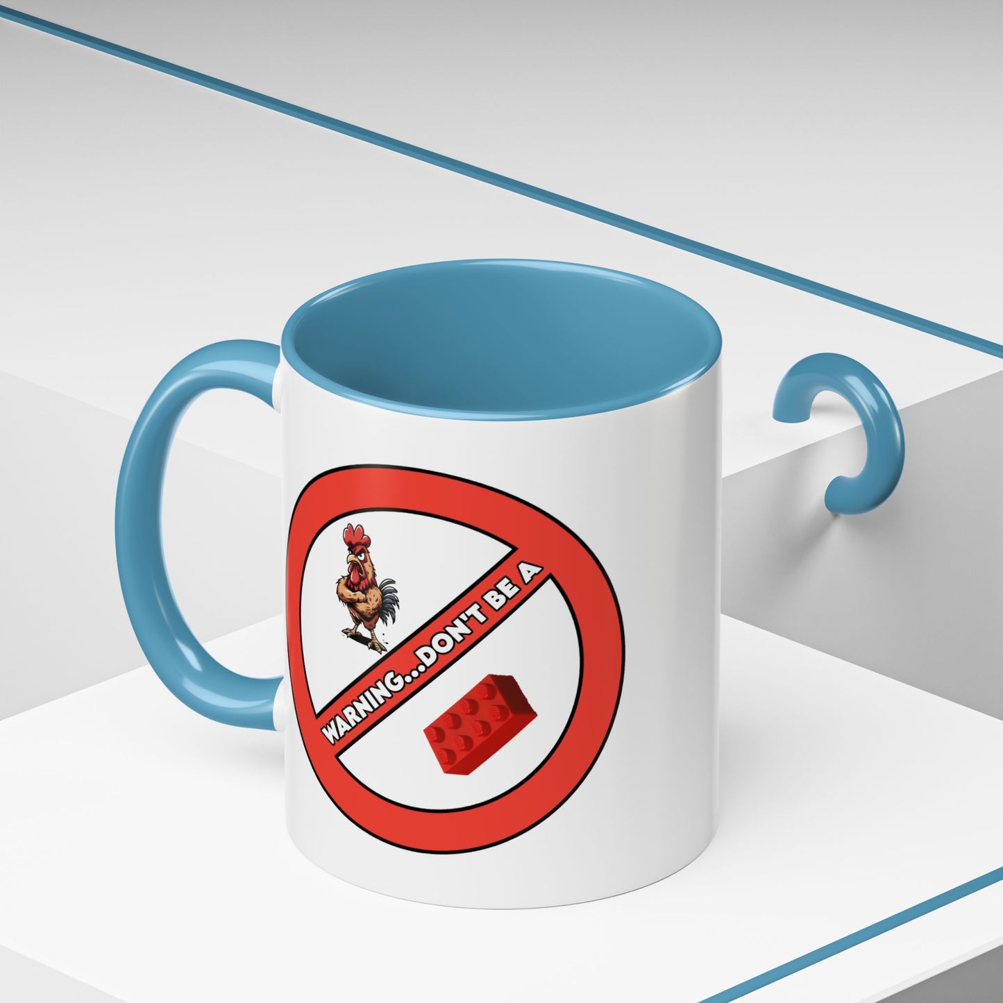 Adult Mug - Warning Don't Be A Cock Blocker