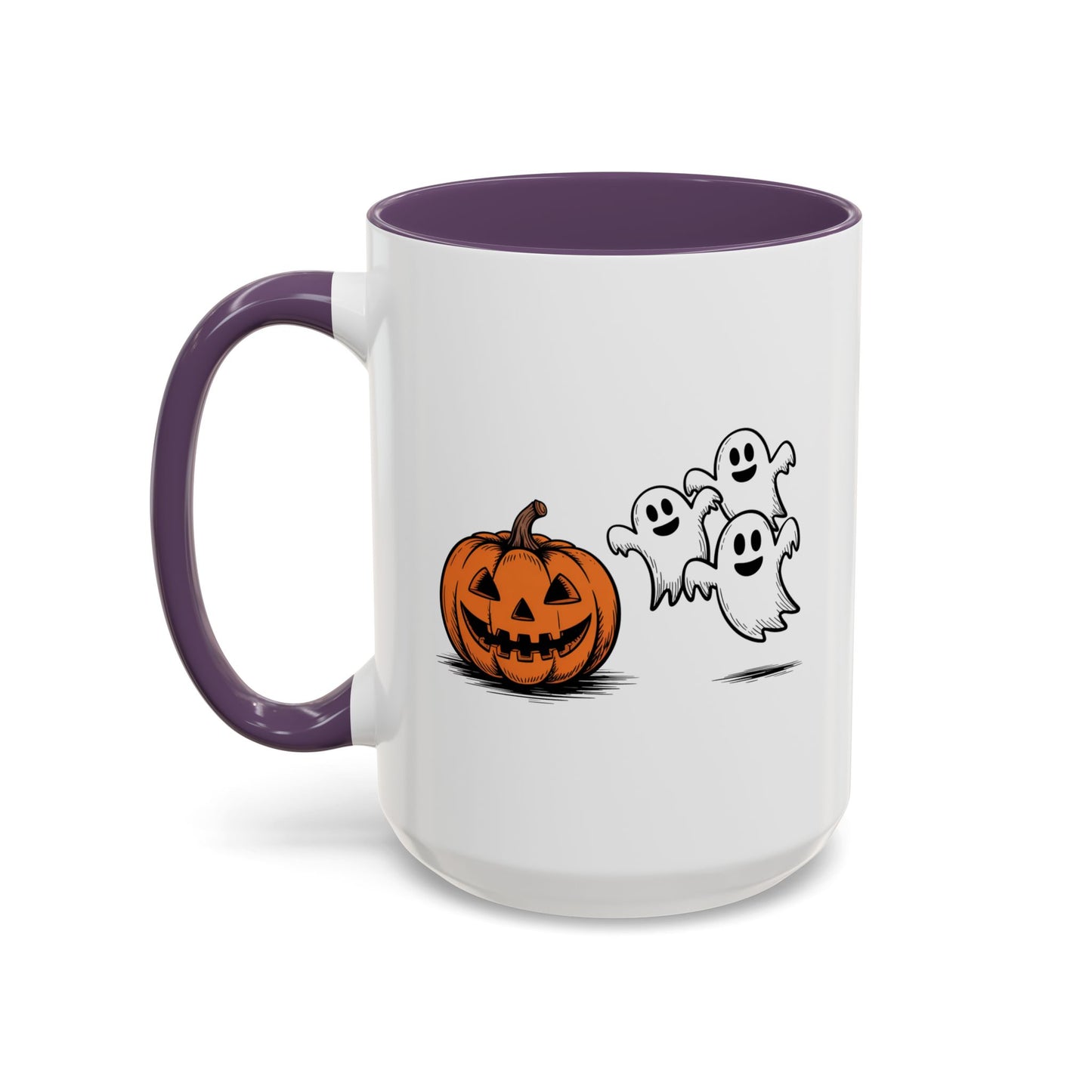 Halloween Mug - Pumpkin & Ghosts