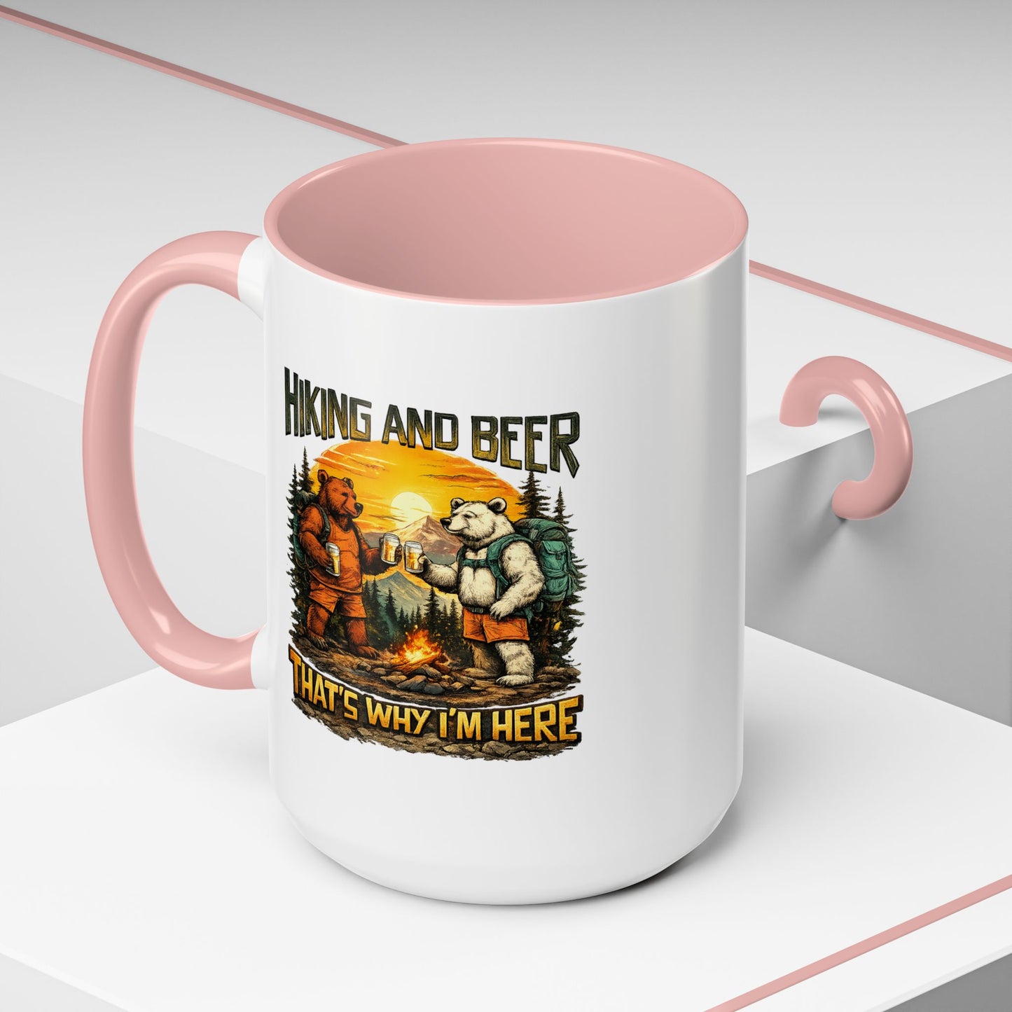 Humor Mug - Hiking and Beer
