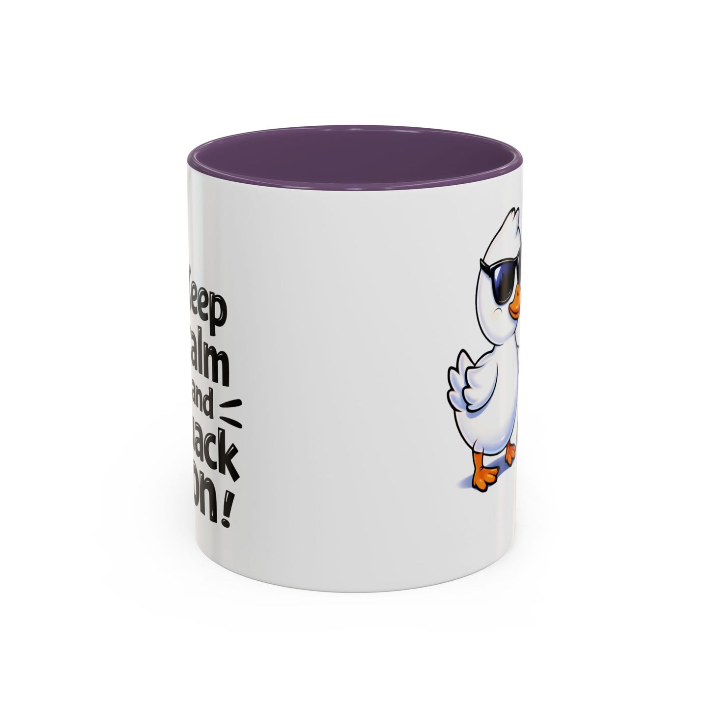 Wellness Mug - Keep Calm And Quack On