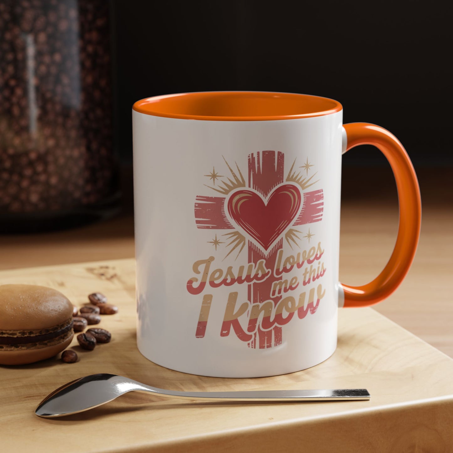 Religious Mug - Jesus Loves Me