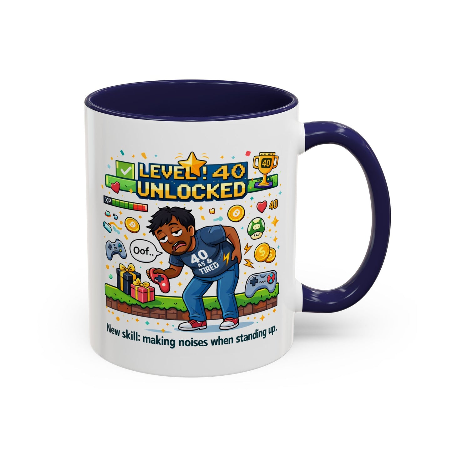Birthday Mug - Level 40 Unlocked