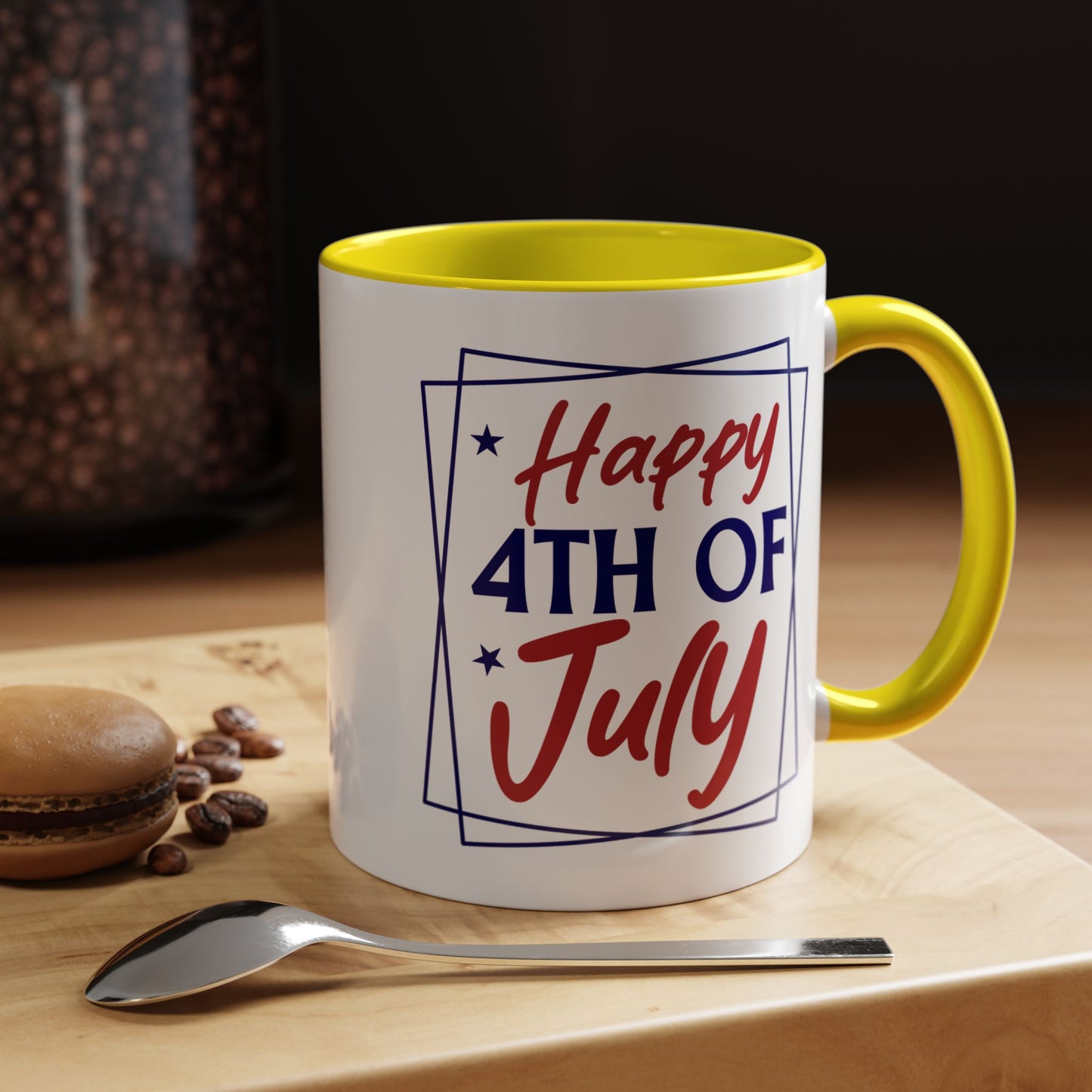 4th of July Mug - Happy Fourth of July Frames