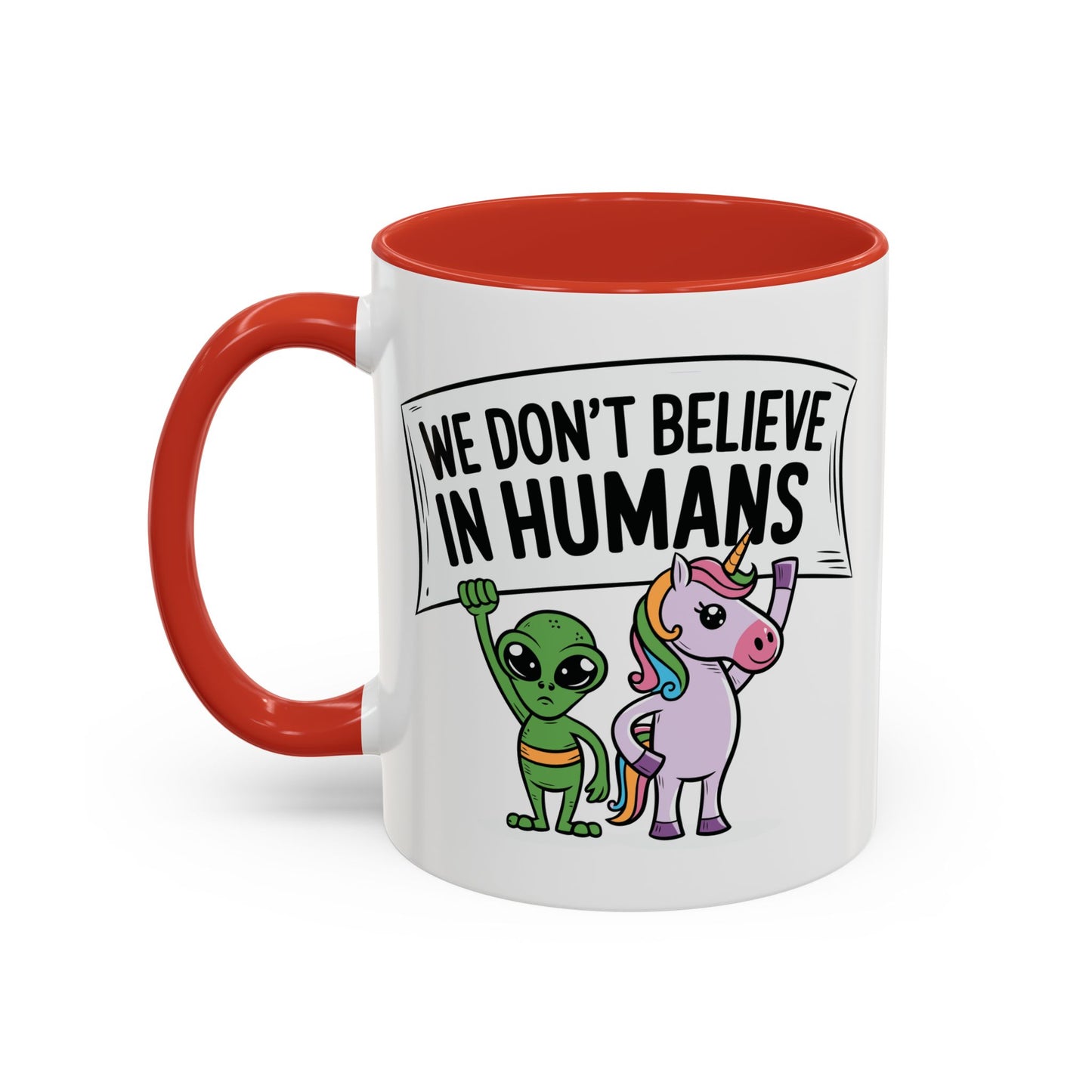 Alien Mug - We Don't Believe