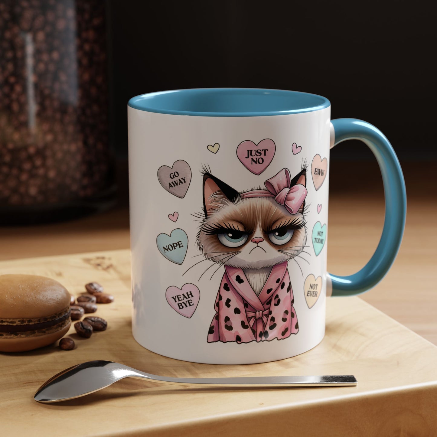 Animal Mug - Conversation Hearts