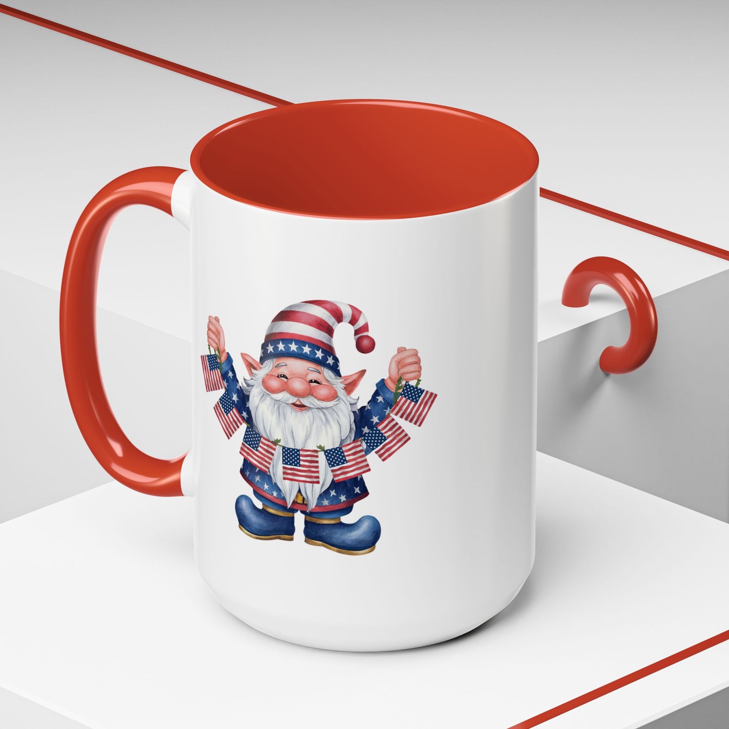 4th of July Mug - American Gnome 16