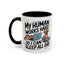 Animal Mug - My Human Works Hard
