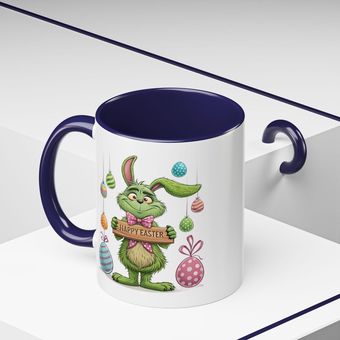 Easter Mug - Green Bunny