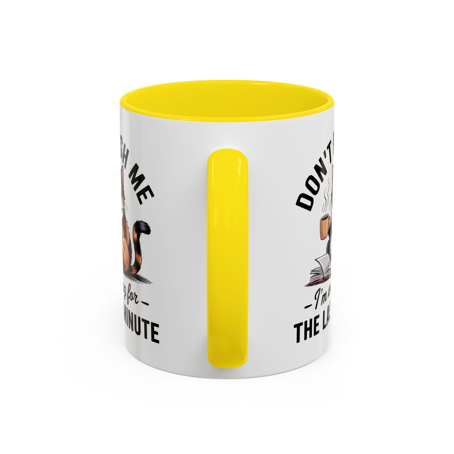 Humor Mug - Don't Rush Me Cat