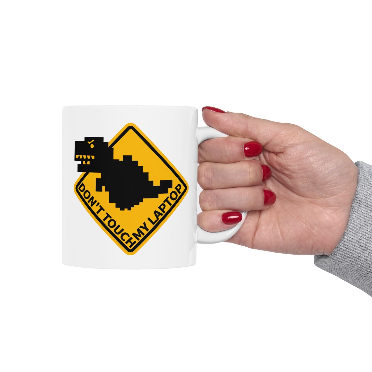 Office Mug - Don't Touch My Laptop