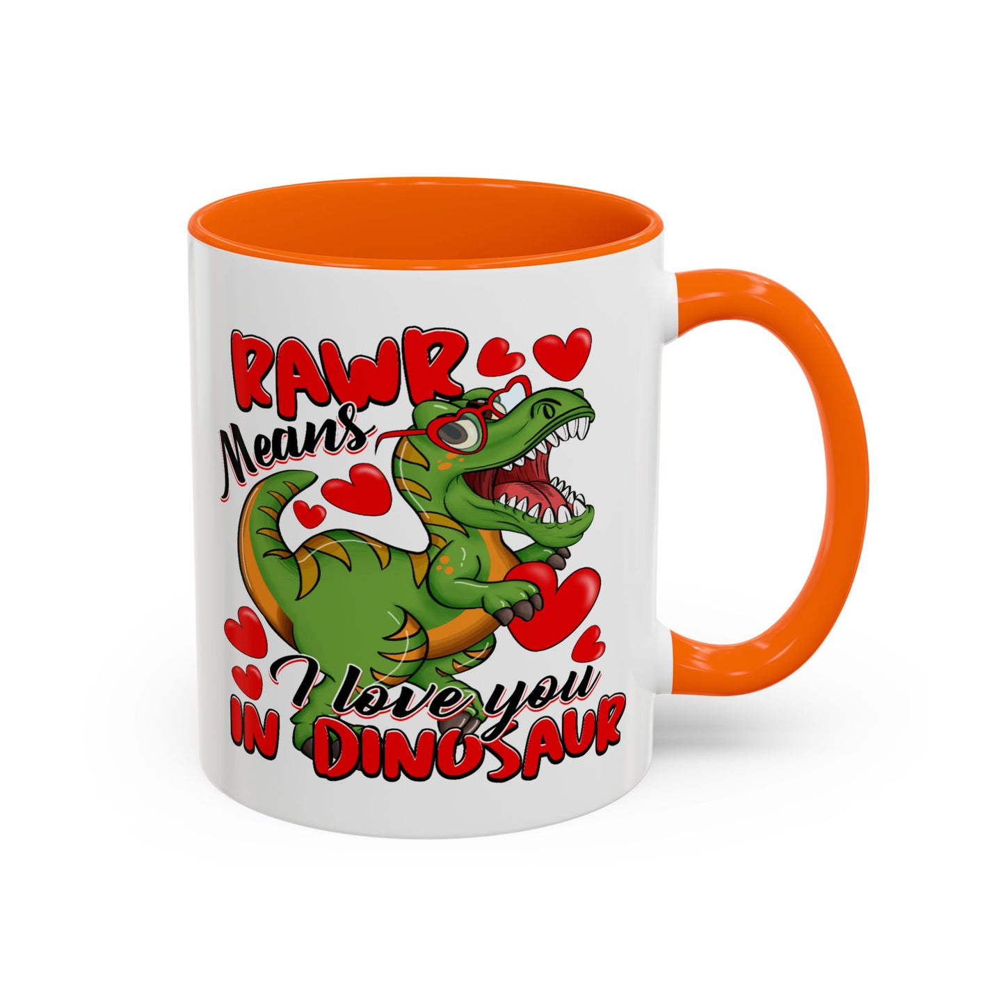 Anniversary Mug - Rawr Means I Love You