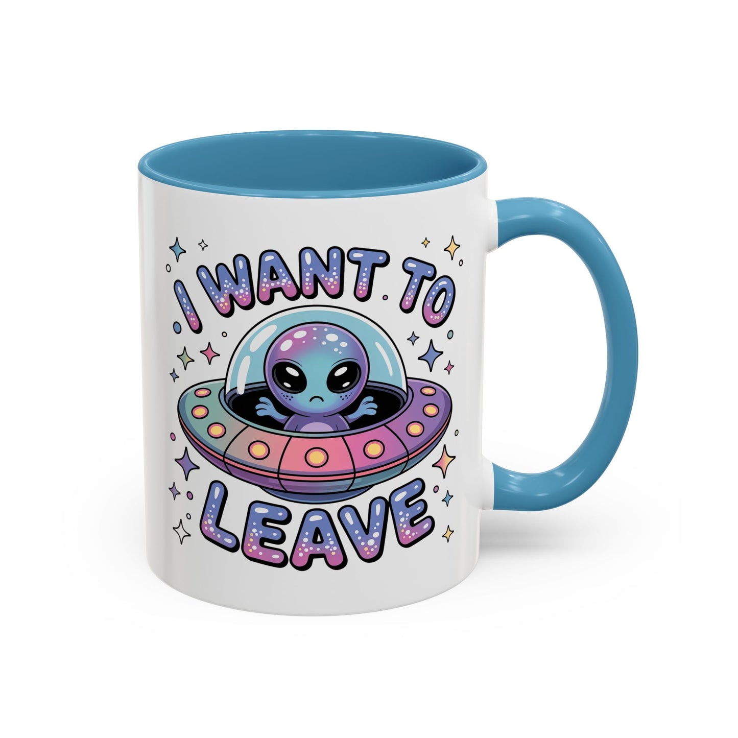 Alien Mug - I Want To Leave