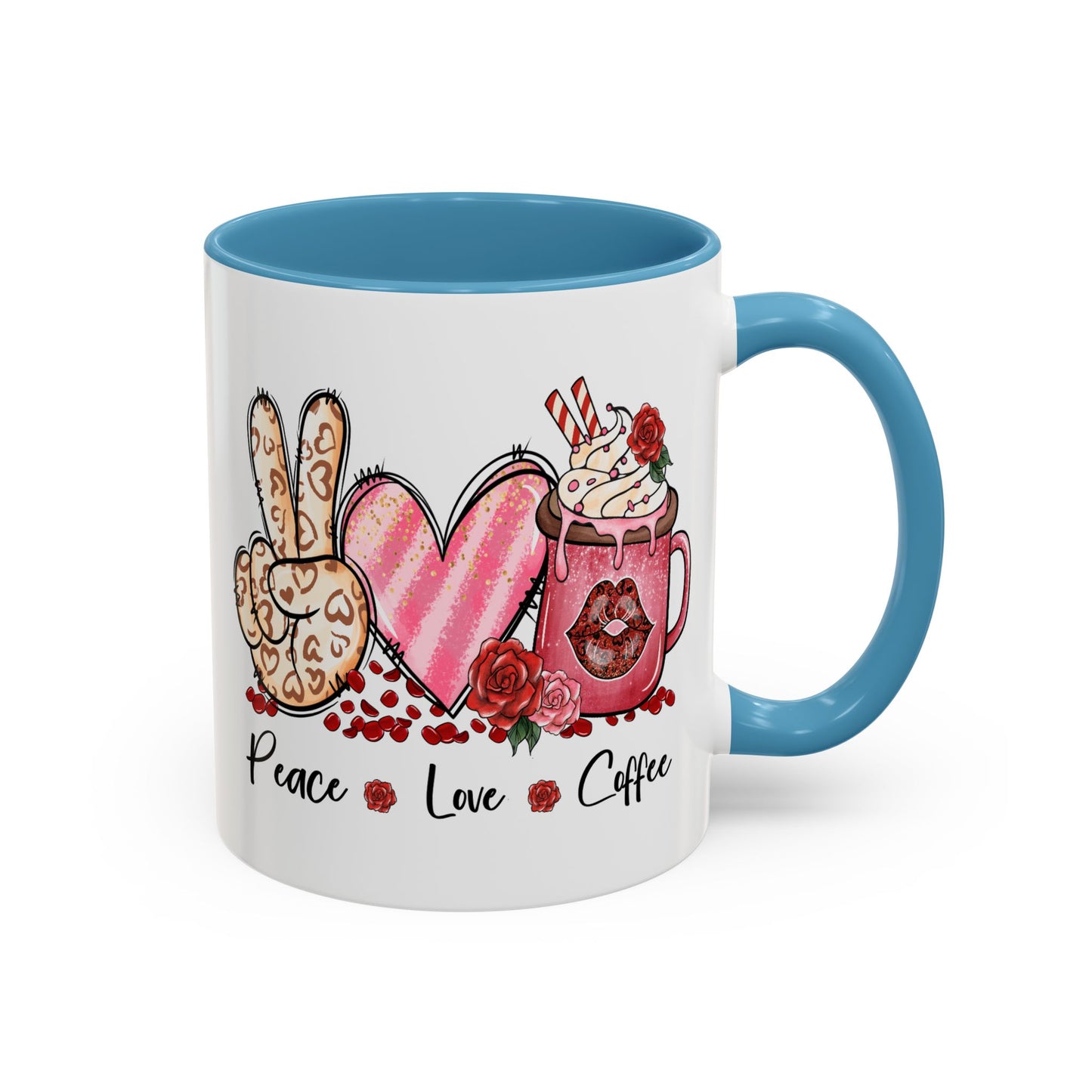 Humor Mug - Peace Love Coffee