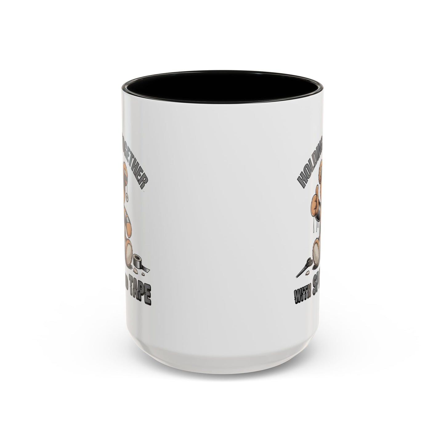 Humor Mug - Holding It Together With Spite & Tape