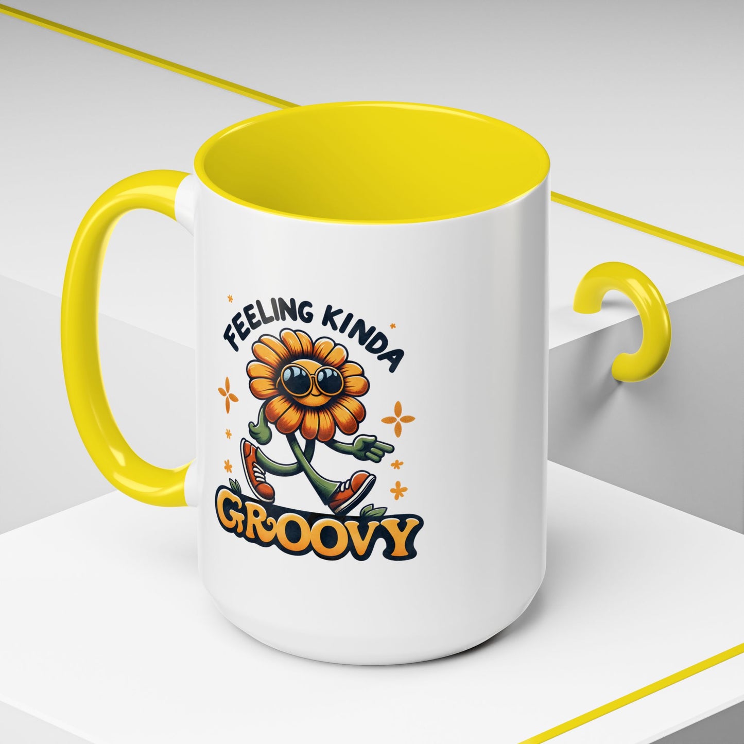 Humor Mug - Feeling Kinda Groovy