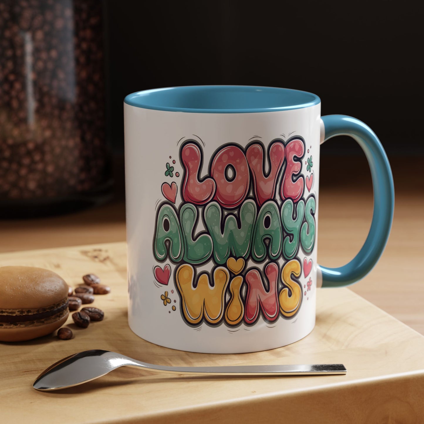 Anniversary Mug - Love Always Wins