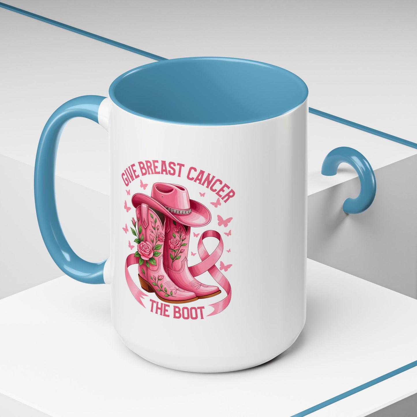 Support Mug - Give Cancer The Boot