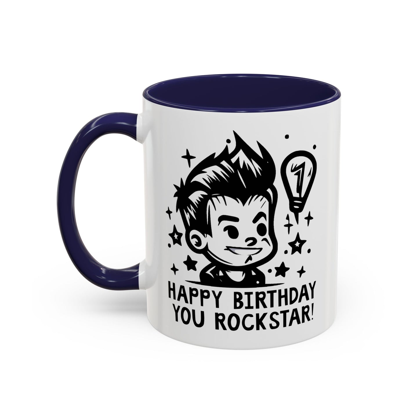 Birthday Mug - You Rockstar!