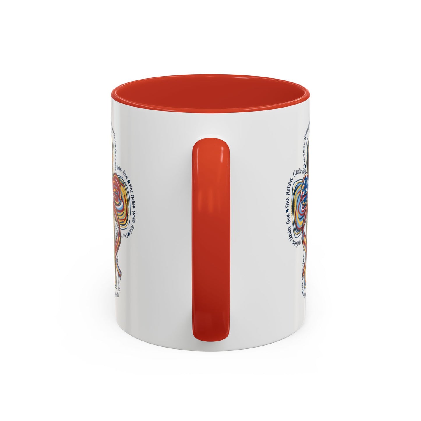 4th of July Mug - Christian Cross Bow