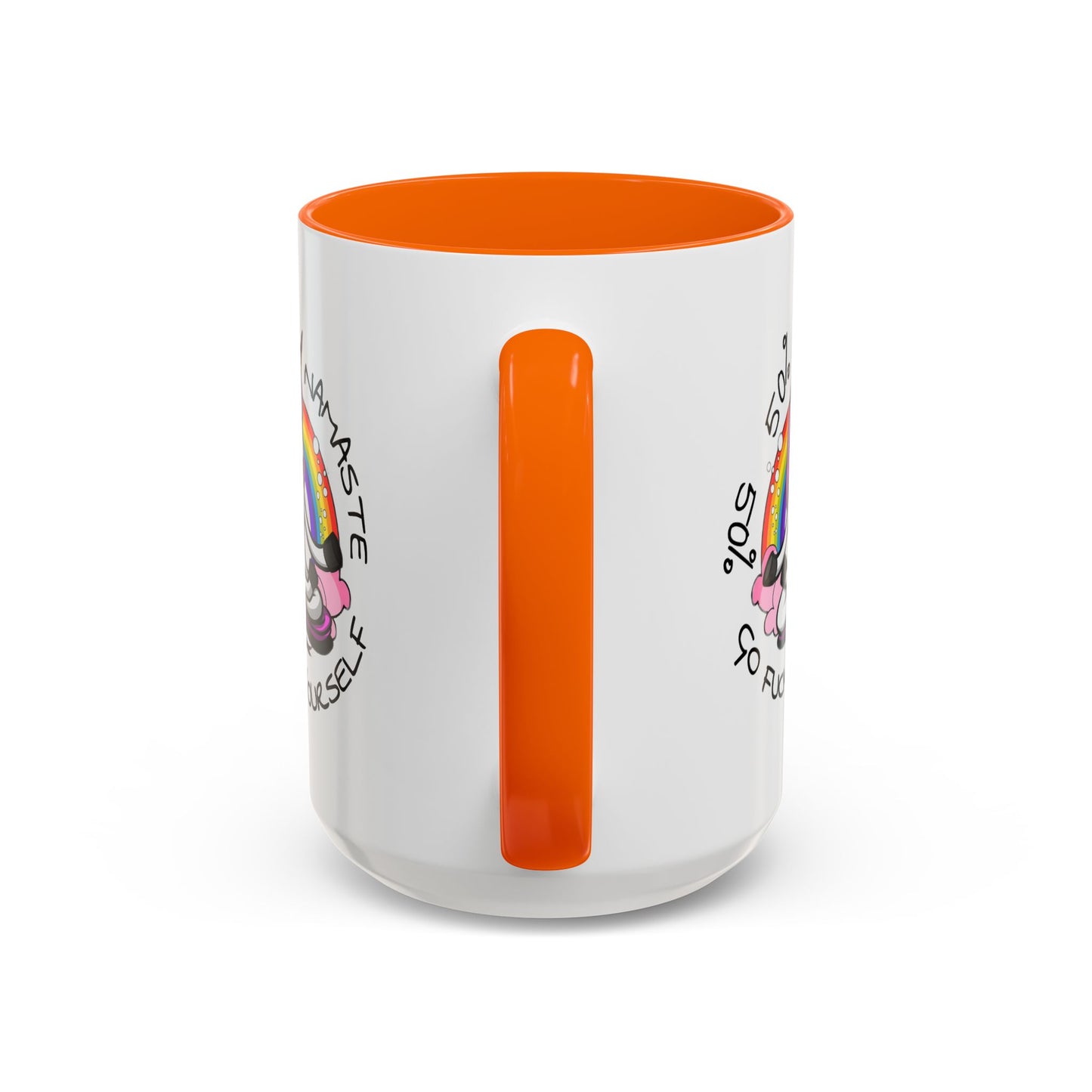 Adult Mug - 50% Namaste 50% Go Fuck Yourself