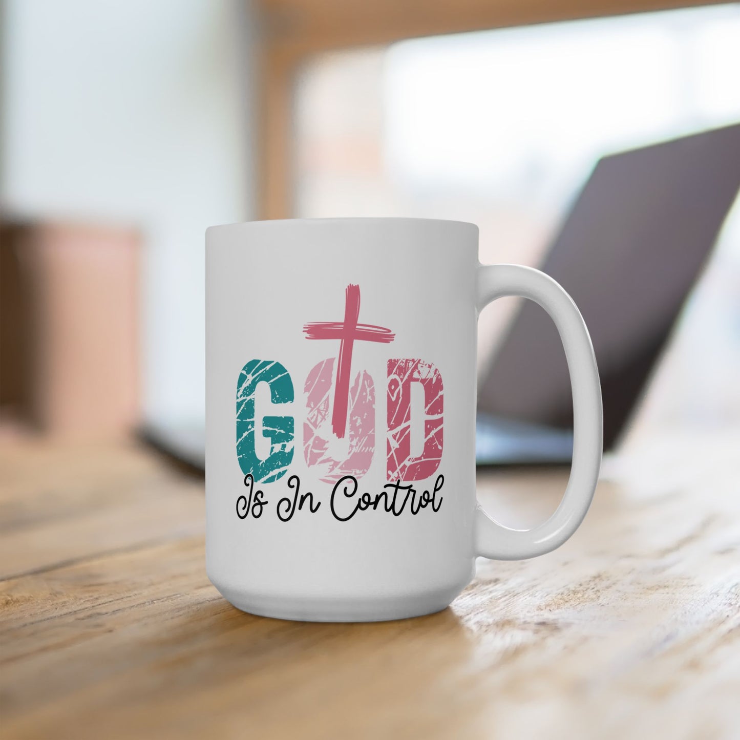Religious Mug - God Is In Control