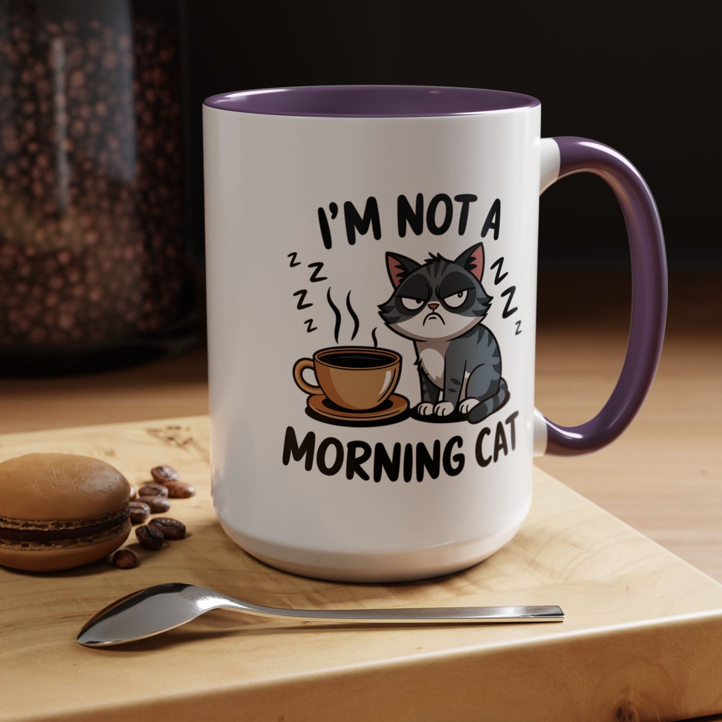 Animal Mug - I'm Not a Morning Cat