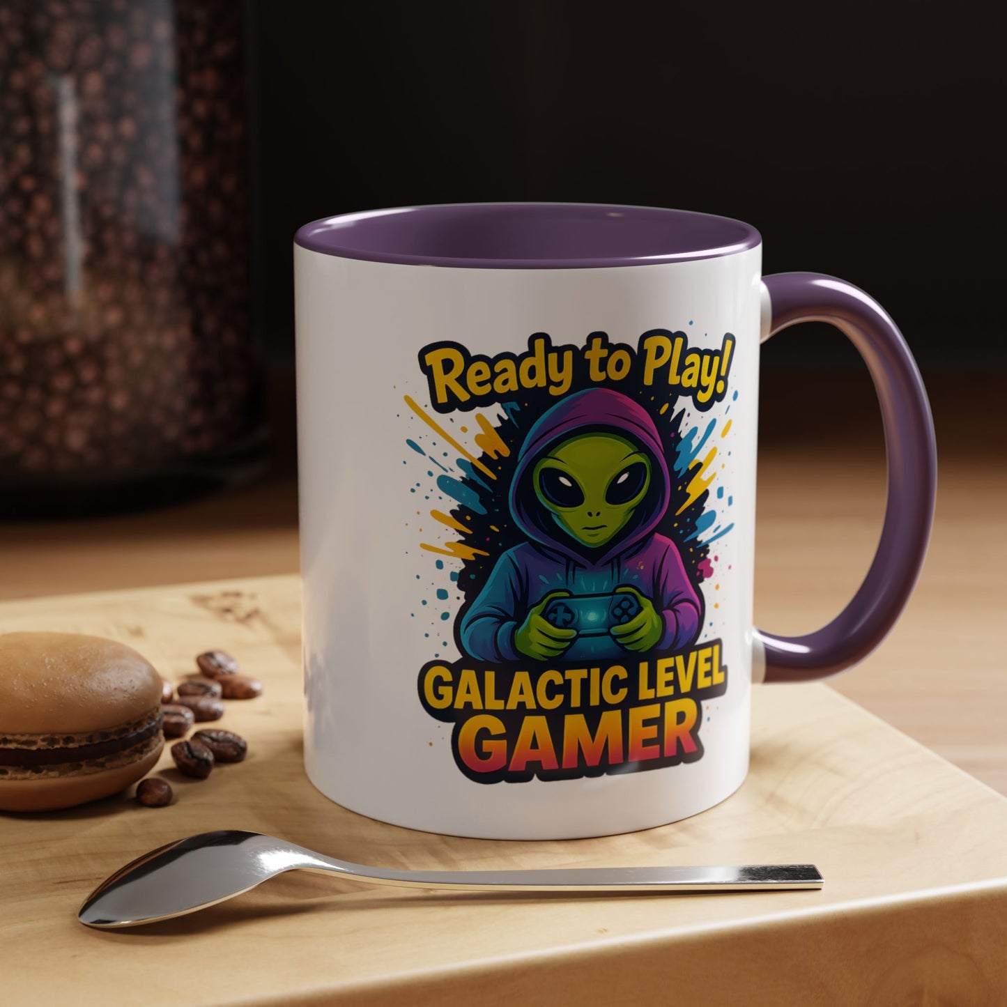 Alien Mug - Galactic Level Gamer