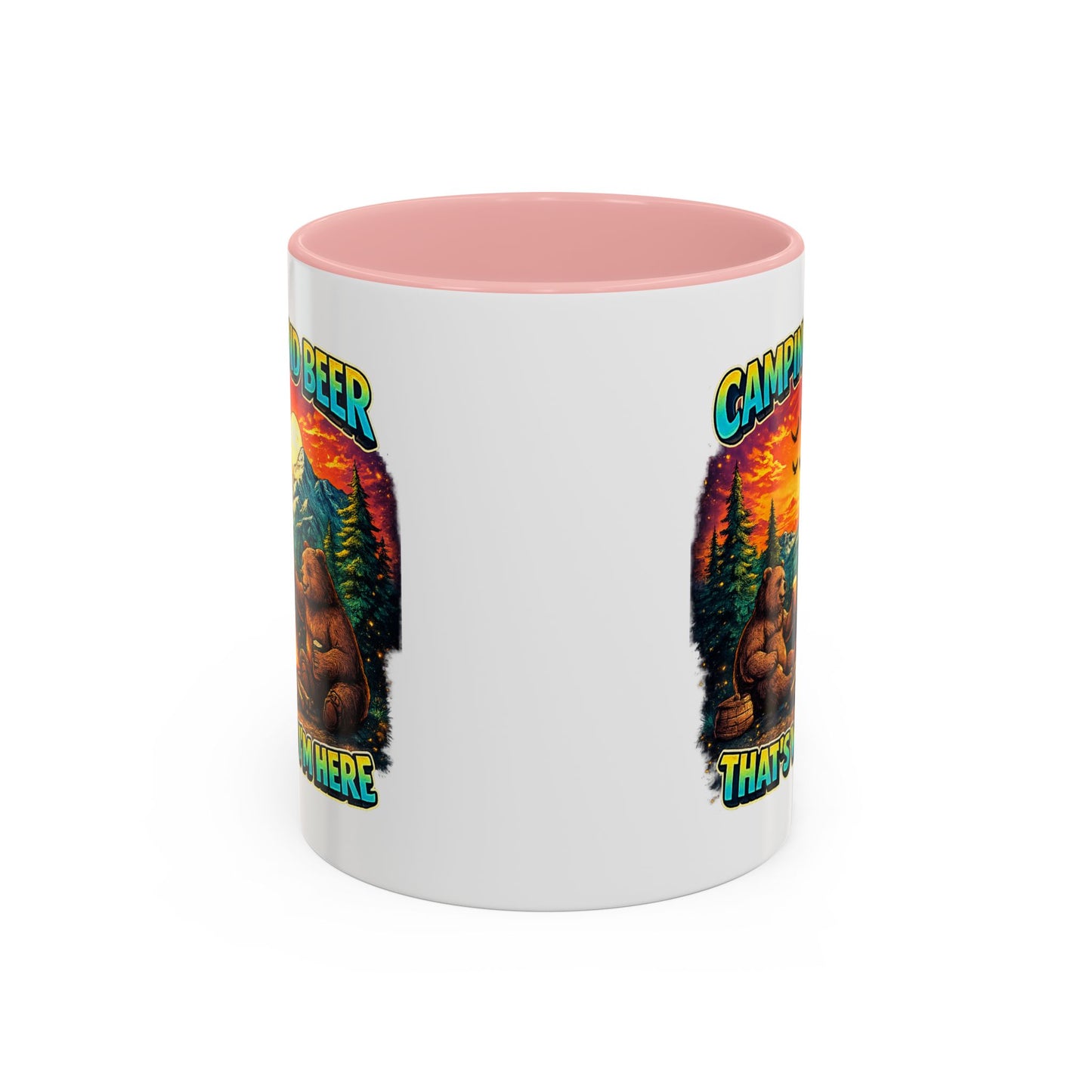 Humor Mug - Camping and Beer