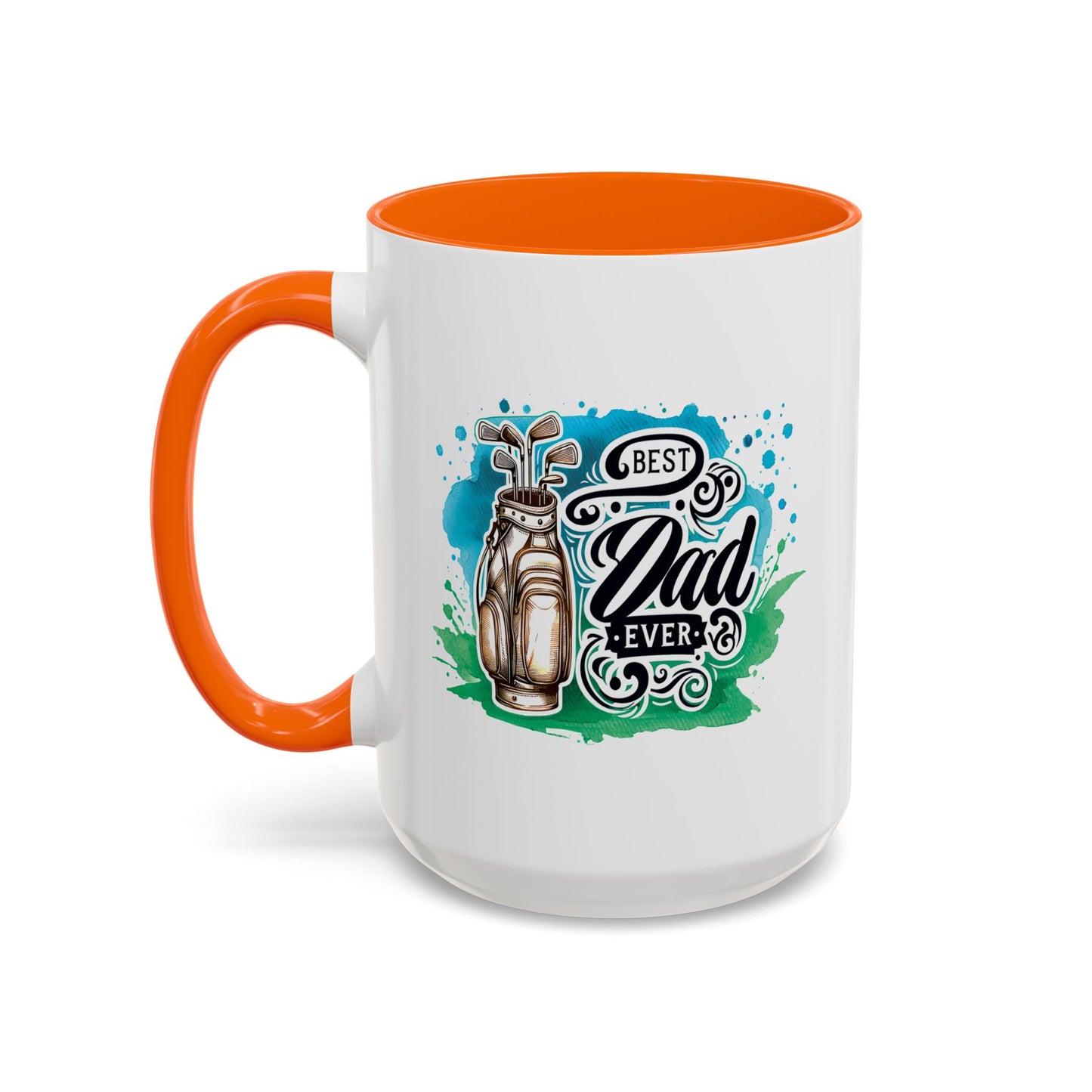 Father's Day Mug - Best Dad Ever Golf