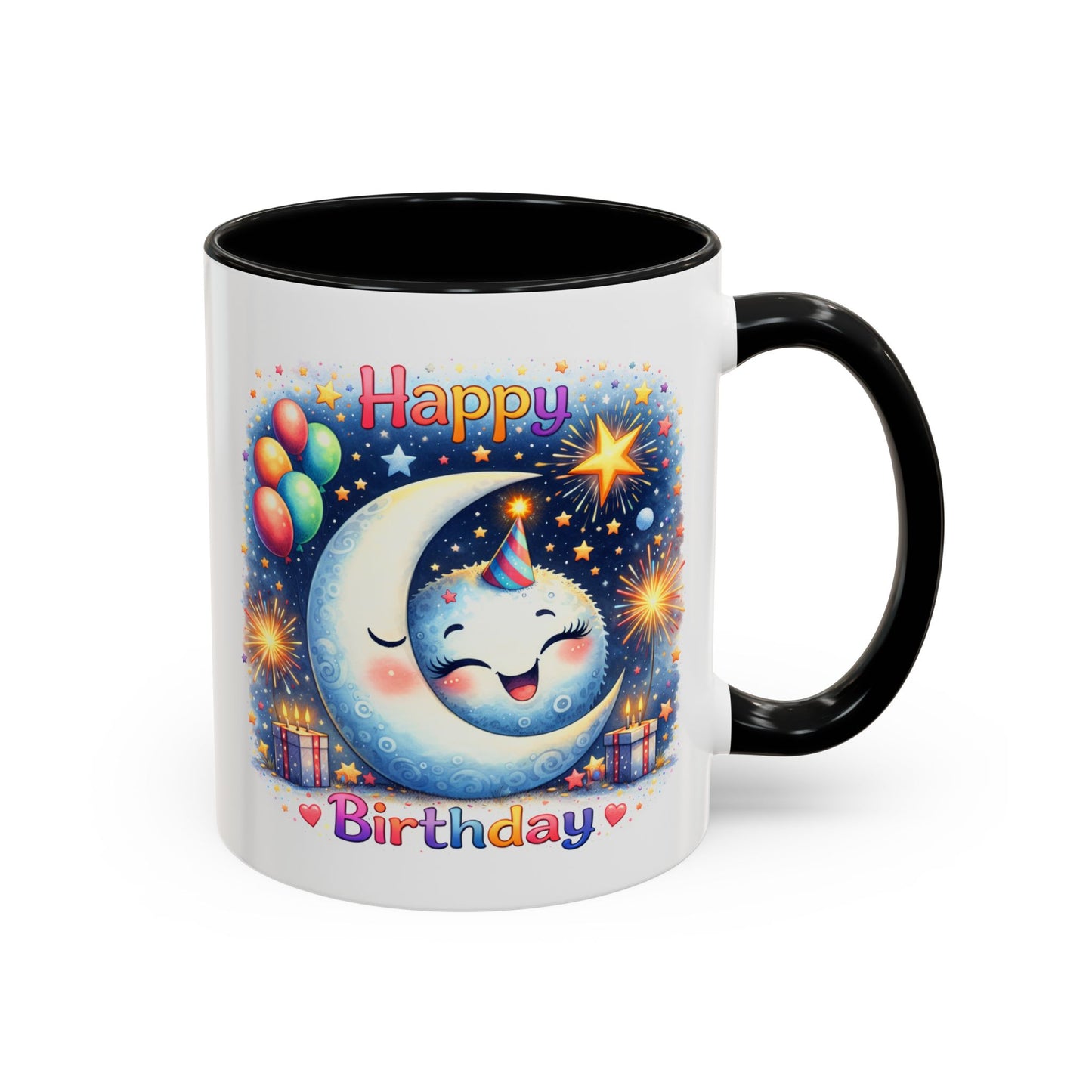 Birthday Mug - Moon and Stars