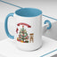 Christmas Mug - Merry Christmas Banner Tree Presents