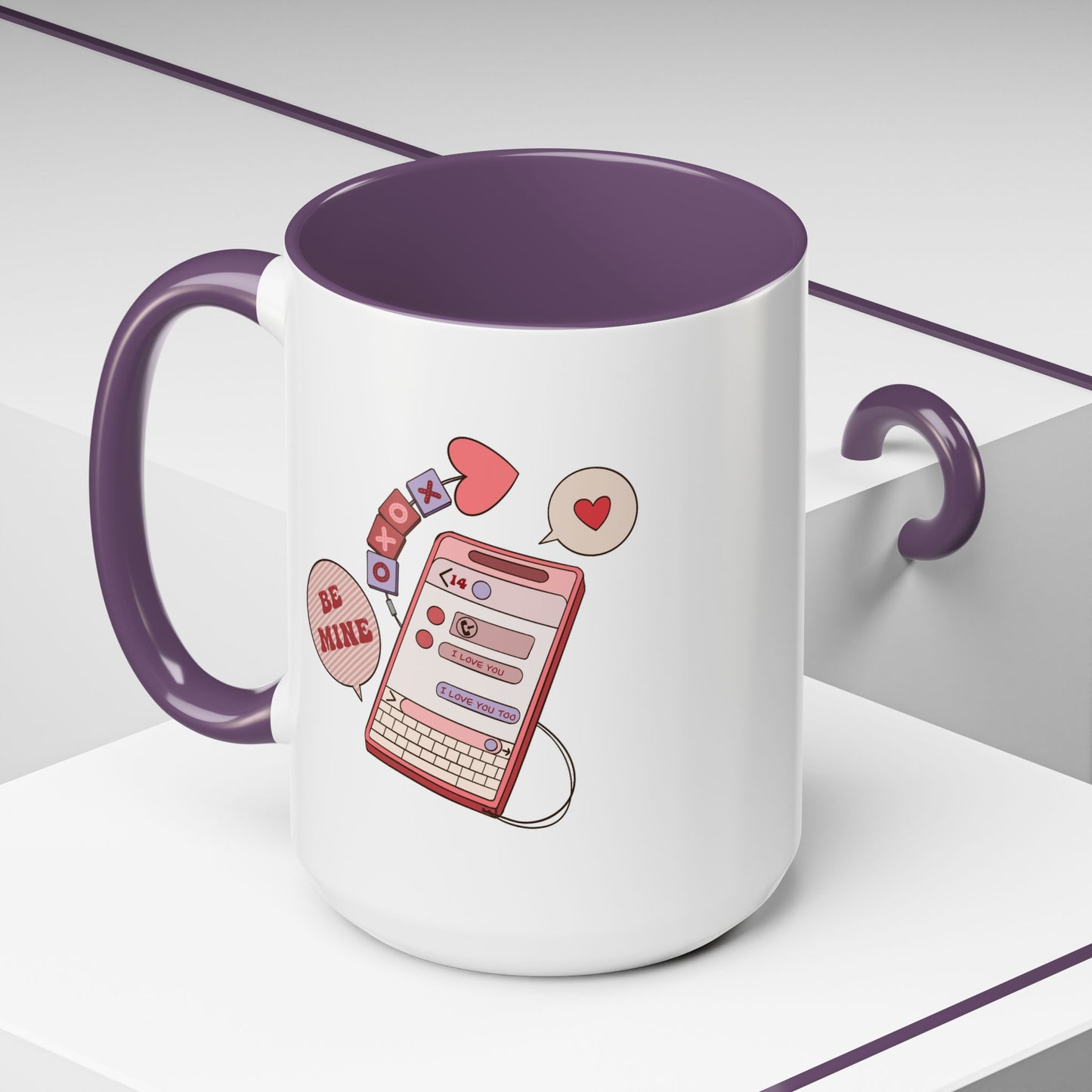 Valentine's Day Mug - Be Mine I Love You