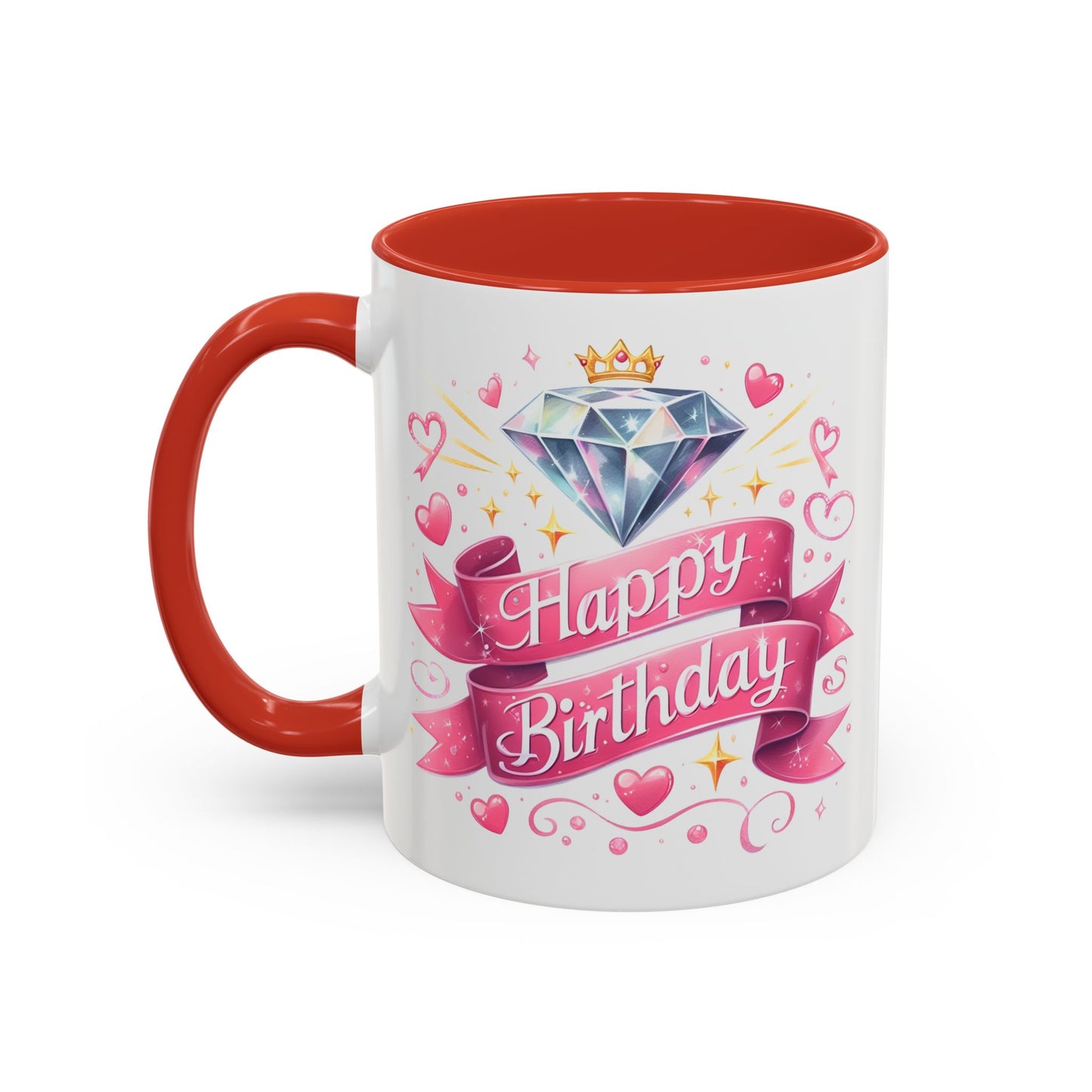 Birthday Mug - Diamond Crown