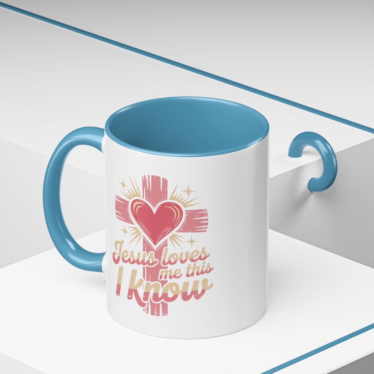 Religious Mug - Jesus Loves Me