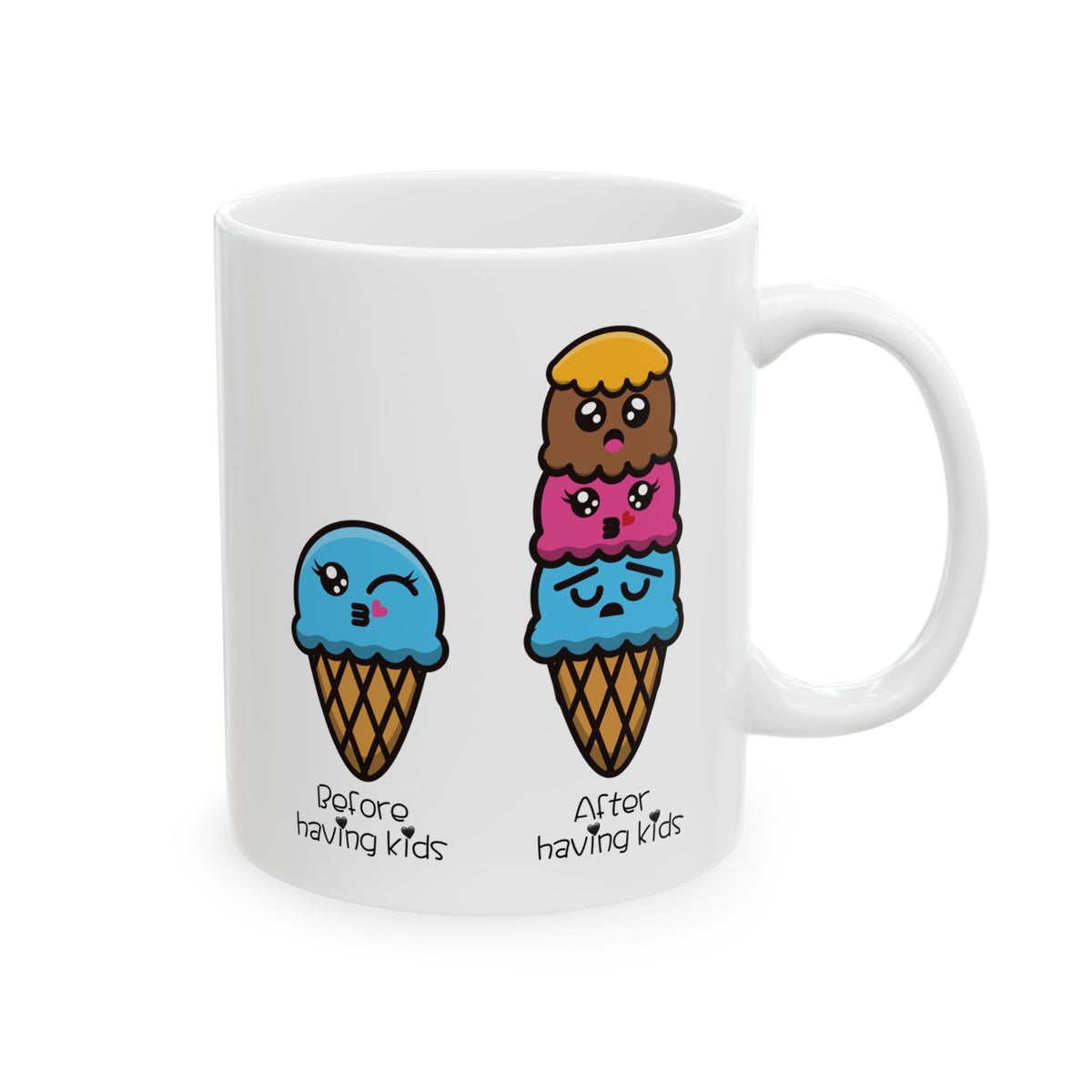 Humor Mug - Before Having Kids After Having Kids