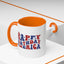 4th of July Mug - Happy Birthday America Retro