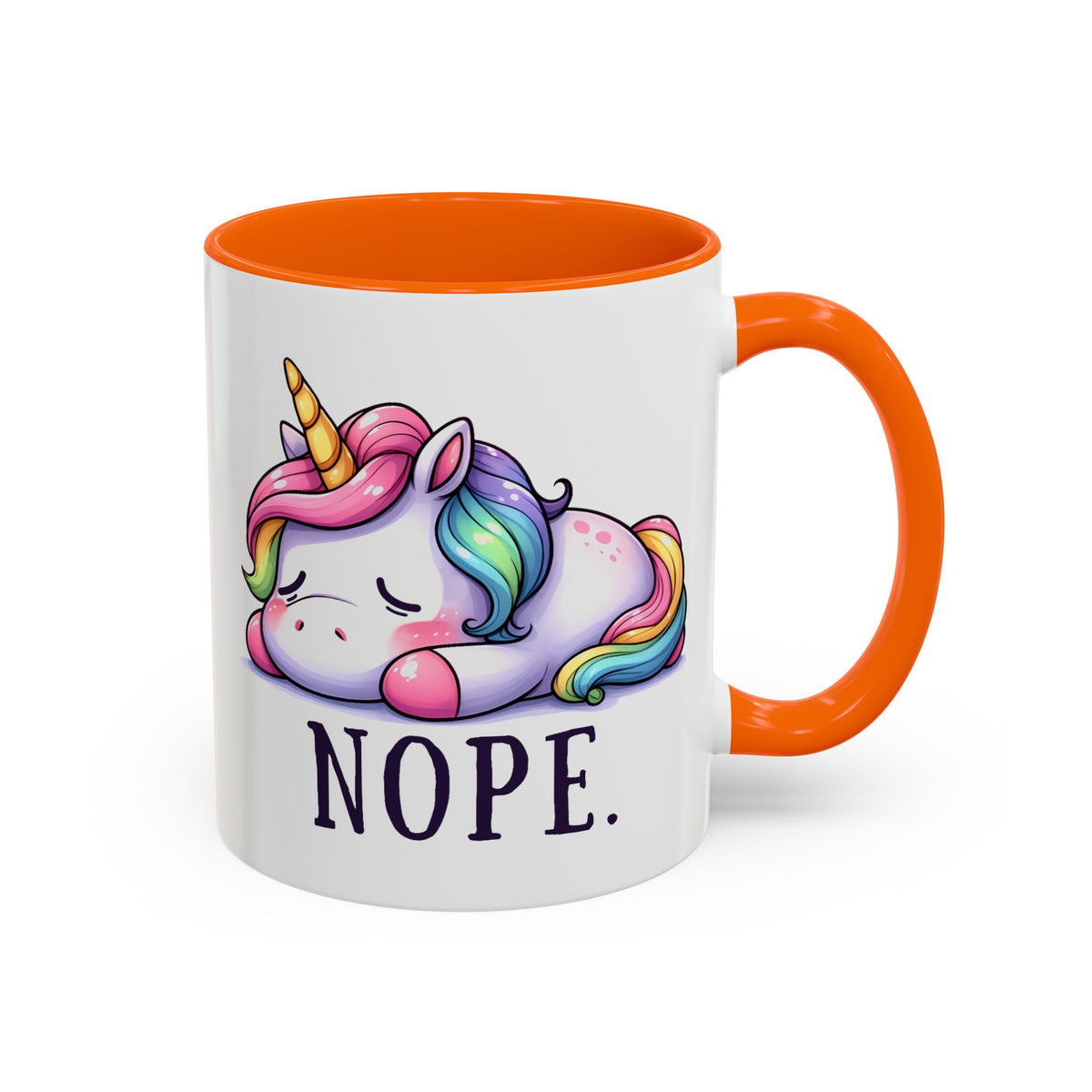 Humor Mug - Nope Unicorn