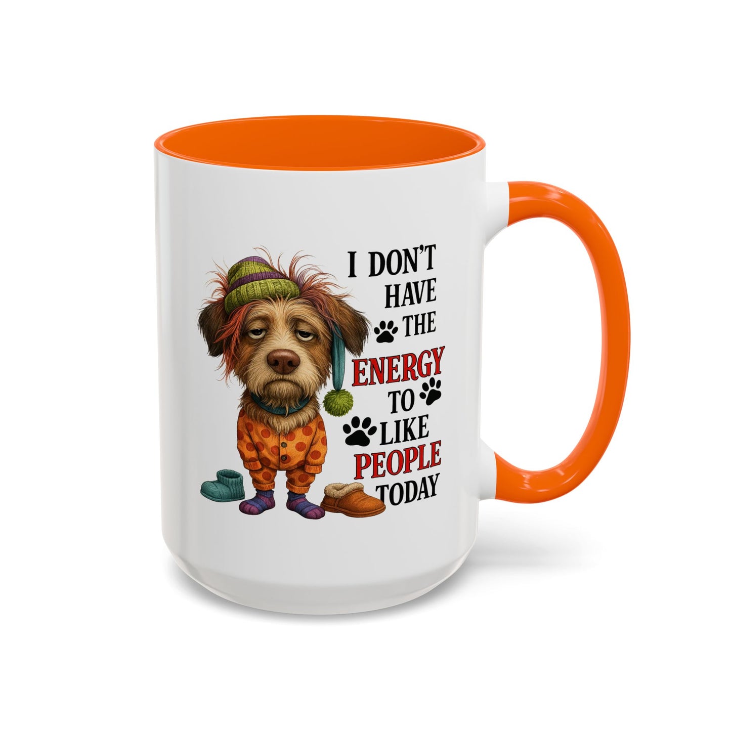 Animal Mug - I Don't Have The Energy