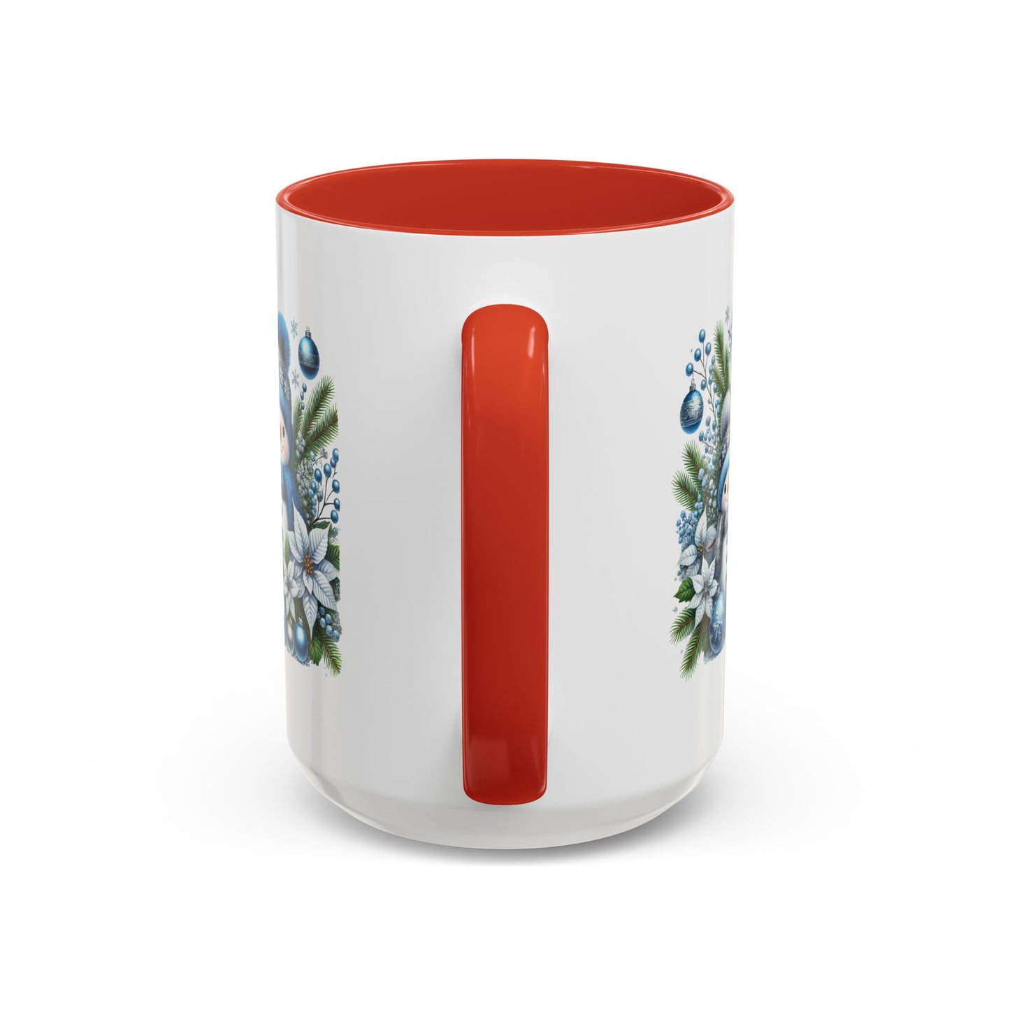 Christmas Mug - Blue Snowman Child