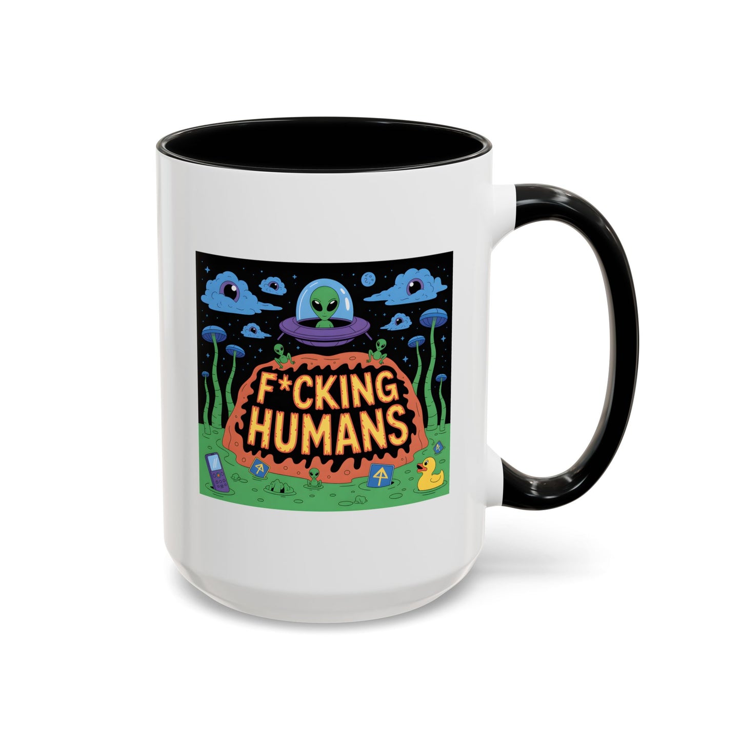 Alien Mug - F*cking Humans