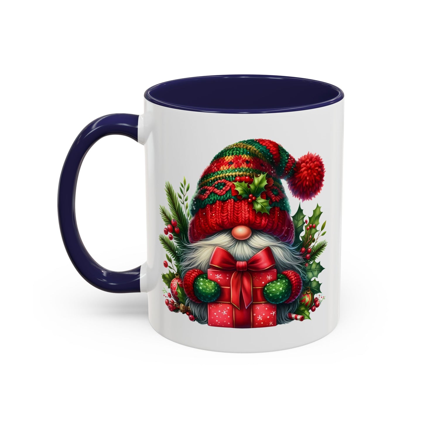 Christmas Mug - Gnome with Wrapped Present