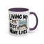 Animal Mug - Living My Best Nine Lives