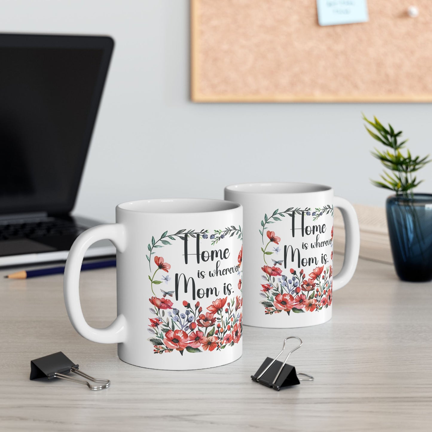 Mother's Day Mug - Home Is Wherever