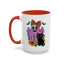 Halloween Mug - Cute Ghost With Cat
