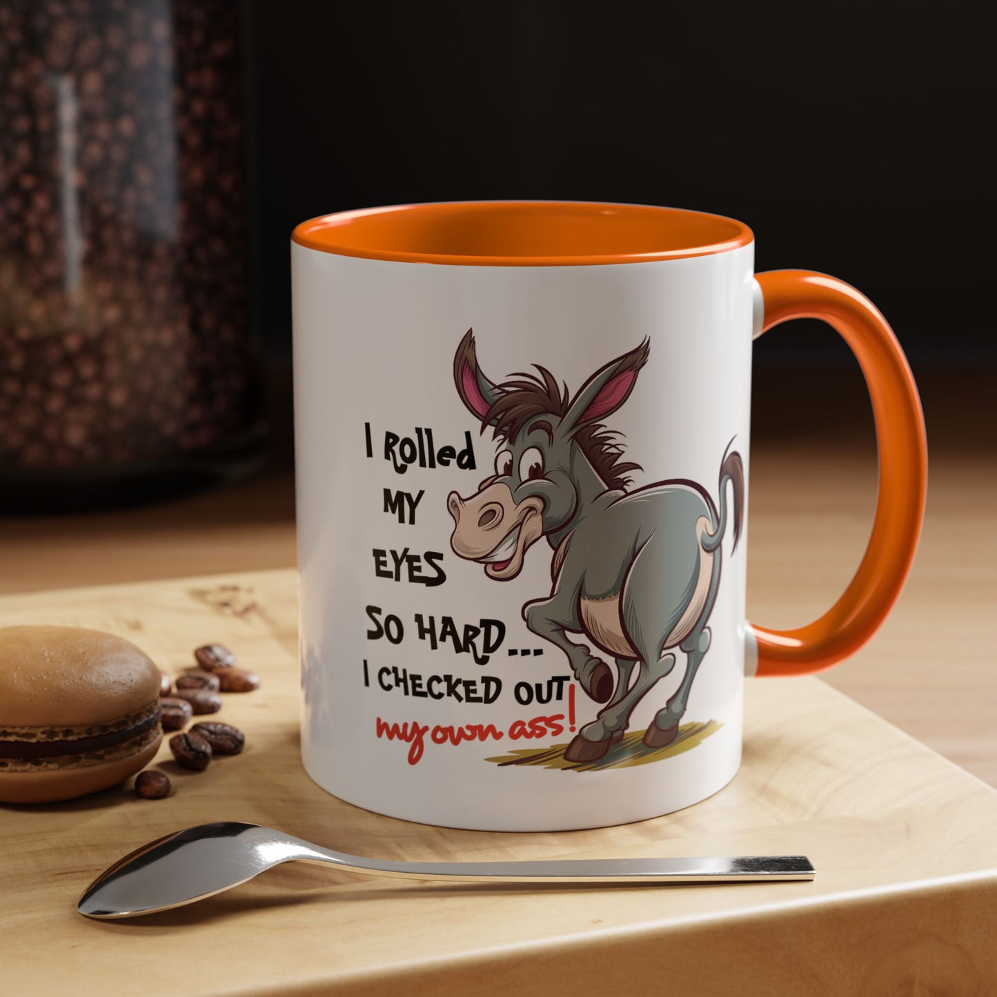Adult Mug - I Rolled My Eyes So Hard